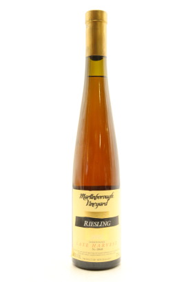 (1) 2002 Martinborough Vineyard Late Harvest Riesling, Martinborough, 375ml