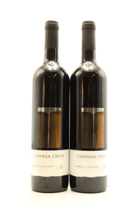 (2) 2016 Turanga Creek Notre Terroir Merlot - Cabernet, Clevedon,