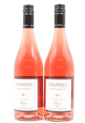 *(2) 2019 Ash Ridge Estate Rose, Hawkes Bay