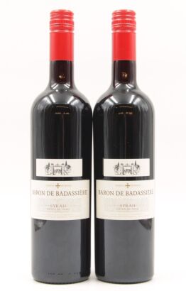 *(2) 2017 Baron de Badassiere Syrah