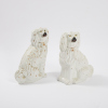 A Pair of Large Antique Staffordshire Dogs - 2