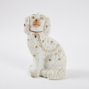 A Lonesome Antique Staffordshire Dog