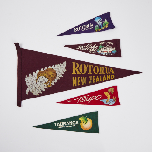 Five New Zealand City Pennants