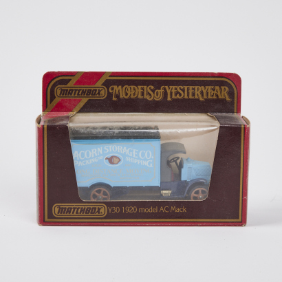 A 1920 Model AC Mack Matchbox Car