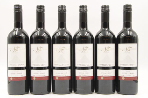 *(6) 2015 Newton Forrest Stony Corner Merlot Cabernet Malbec, Gimblett Gravels