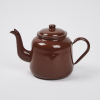 A Vintage Brown Enamel Teapot