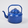 A Vintage Blue Enamel Teapot