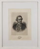 A Framed Lithograph of Captain James Cook