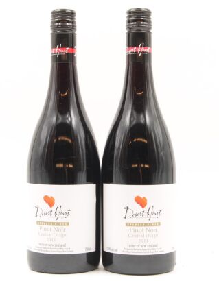 *(2) 2011 Desert Heart Spencer Block Bannockburn Pinot Noir