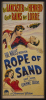 A Framed Poster of the Movie Rope of Sand