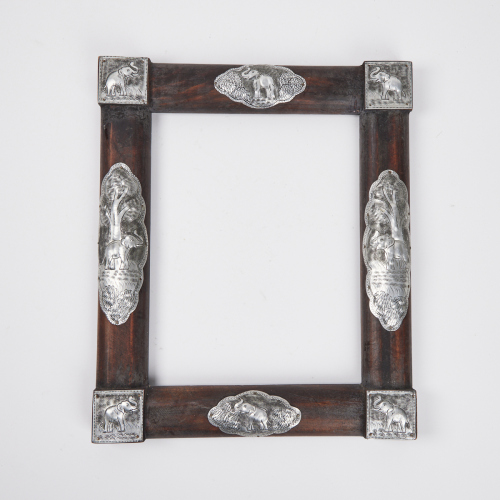 A Wood and Tin Frame, India