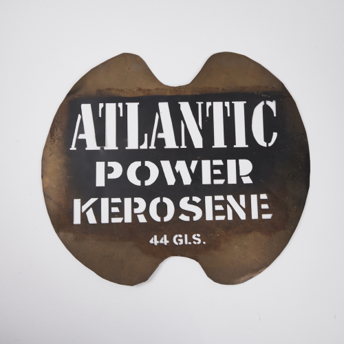 An Atlantic Power Kerosene Stencil
