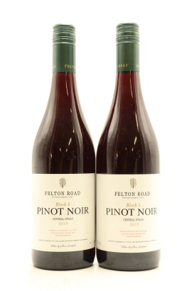 (2) 2019 Felton Road Block 5 Pinot Noir, Bannockburn [JR16.5] [WE97] [WS94]