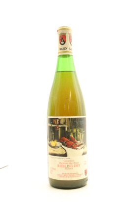 (1) 1989 Giesen Burnham Road Reserve Dry Riesling, Canterbury (MS)