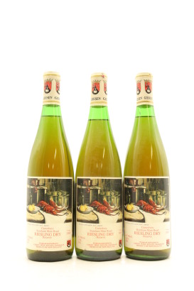 (3) 1989 Giesen Burnham Road Reserve Dry Riesling, Canterbury