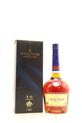 (1) Courvoisier V.S. Cognac, 40% ABV, 1000ml