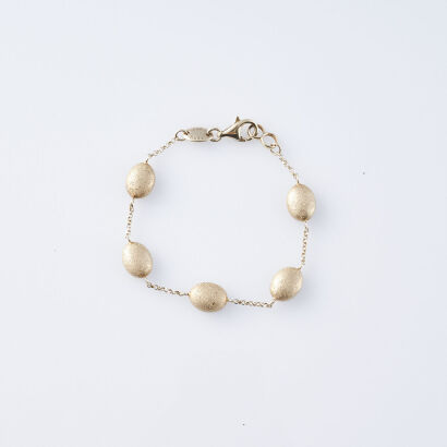 Gold Plated Silver Bracelet