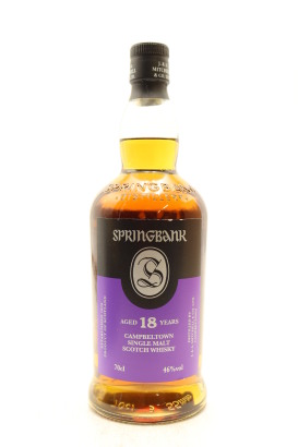 (1) Springbank 18 Year Old 2022 Release Single Malt Scotch Whisky, 46% ABV
