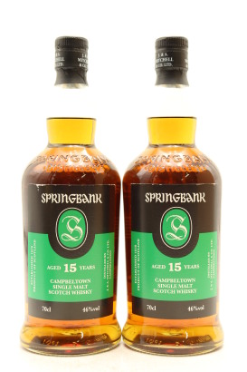 (2) Springbank 15 Year Old 2021 Release Single Malt Scotch Whisky, 46% ABV