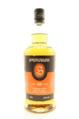 (1) Springbank 10 Year Old Single Malt Scotch Whisky, 46% ABV