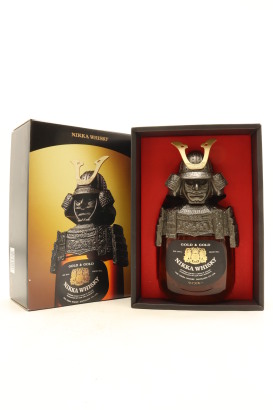 (1) Nikka Whisky Gold & Gold Samurai in Armour with original Presentation Box, 43% ABV, 750ml