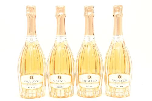 (4) 2021 Piccini 'Venetian Dress' Prosecco Millesimato Rose, Veneto