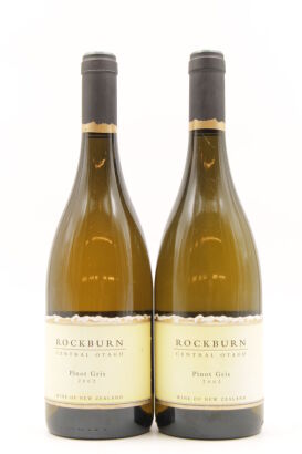 (2) 2002 Rockburn Pinot Gris, Central Otago