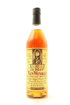 (1) Old Rip Van Winkle Handmade 10 Year Old Kentucky Straight Bourbon Whiskey, 53.5% ABV, 750ml