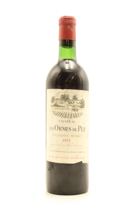 (1) 1971 Chateau Les Ormes-de-Pez, Saint-Estephe