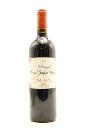 (1) 2006 Chateau Haut-Bages Liberal, Pauillac