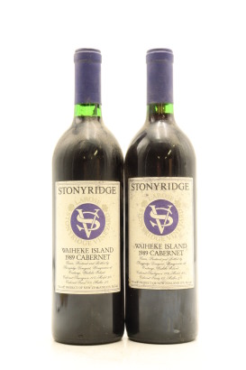 (2) 1989 Stonyridge Vineyard Larose, Waiheke Island