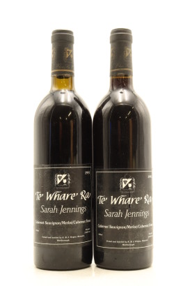 (2) 1991 Te Whare Ra 'Sarah Jennings' Cabernet Sauvignon, Marlborough