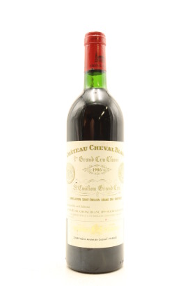 (1) 1986 Chateau Cheval Blanc, Saint-Emilion Grand Cru [JR18.5]