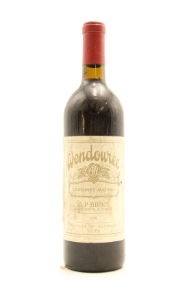 (1) 1990 Wendouree Cabernet Sauvignon - Malbec, Clare Valley [JR17]