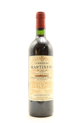 (1) 2000 Chateau Martinens, Margaux