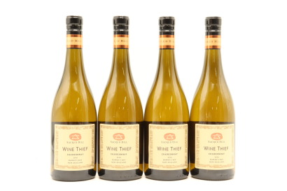 (4) 2016 Sacred Hill Wine Thief Chardonnay, Hawke's Bay