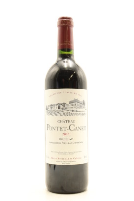 (1) 2003 Chateau Pontet-Canet, Pauillac [JR16] [RP95] [WS94]