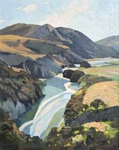 COLIN WHEELER The Hope River at Glen Wye (A Canterbury High Country Sheep Station)
