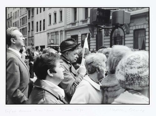 HARVEY BENGE 5th Avenue New York - October 1970