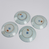 A set of four Chinese mid-Qing dynasty blue and white porcelain dishes - 3