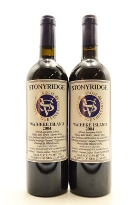 (2) 2004 Stonyridge Vineyard Larose, Waiheke Island