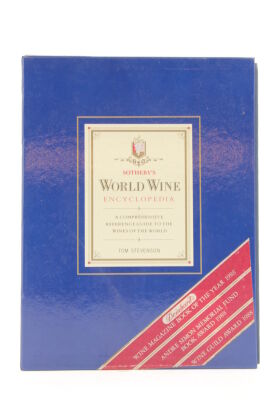 (1) "Sotheby's World Wine Encyclopedia" by Tom Stevenson, Book