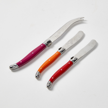 A Trio Of LaGuiole Cheese Knives
