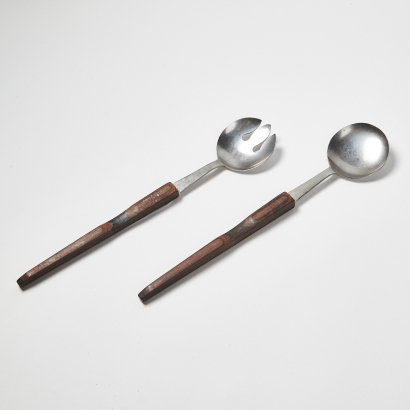 A Pair Of Mid Century Salad Servers