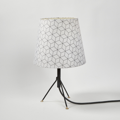 A Retro Tripod Lamp