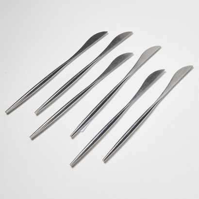 A Set Of Six Super Skinny Knives