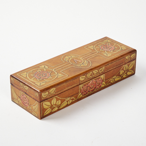 A Decorative Wooden Box