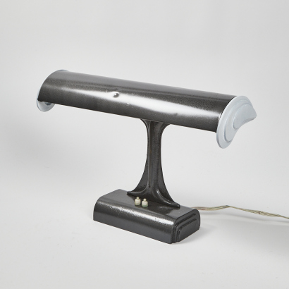 An Industrial Art Deco Style Desk Lamp