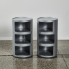 A Pair Of Kartell Componibilis By Anna Castelli Ferrieri - 2