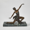 After DEMETRE CHIPARUS Diana Bronze